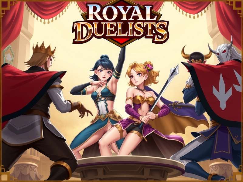 Royal Duelists Deck Building Interface